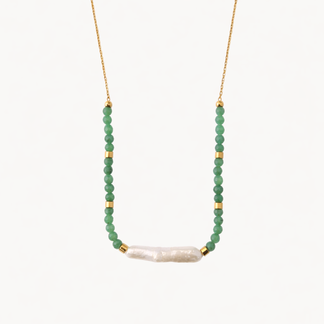 Collar Piedras Aqua
