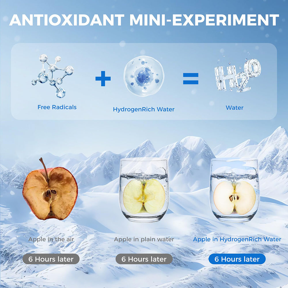 Fitness Sports botella de agua hidrógenada