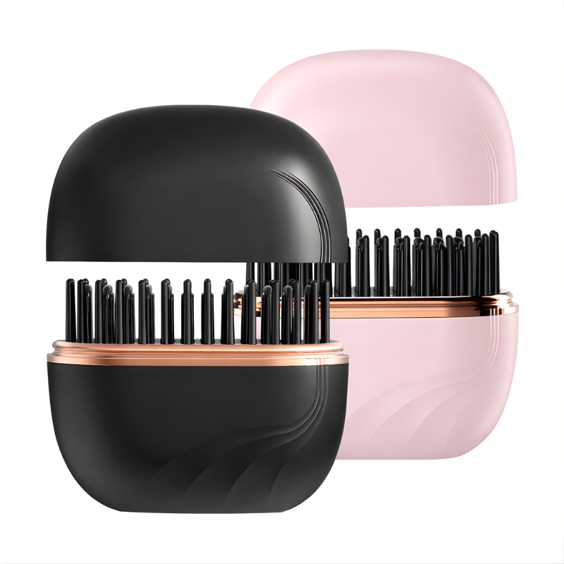 Peine plancha de pelo portátil, calentamiento rápido.