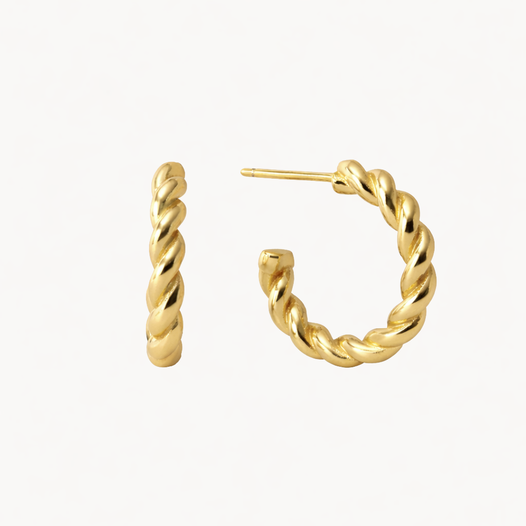 Pendientes Aro Rizados