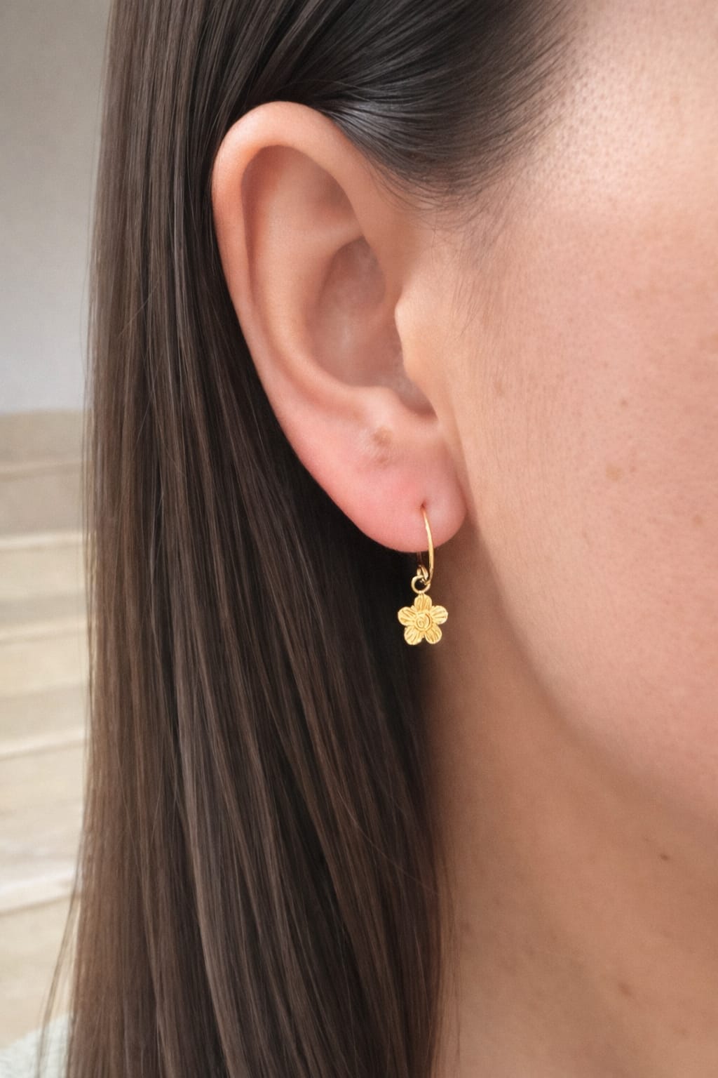 Pendientes Aro Margarita