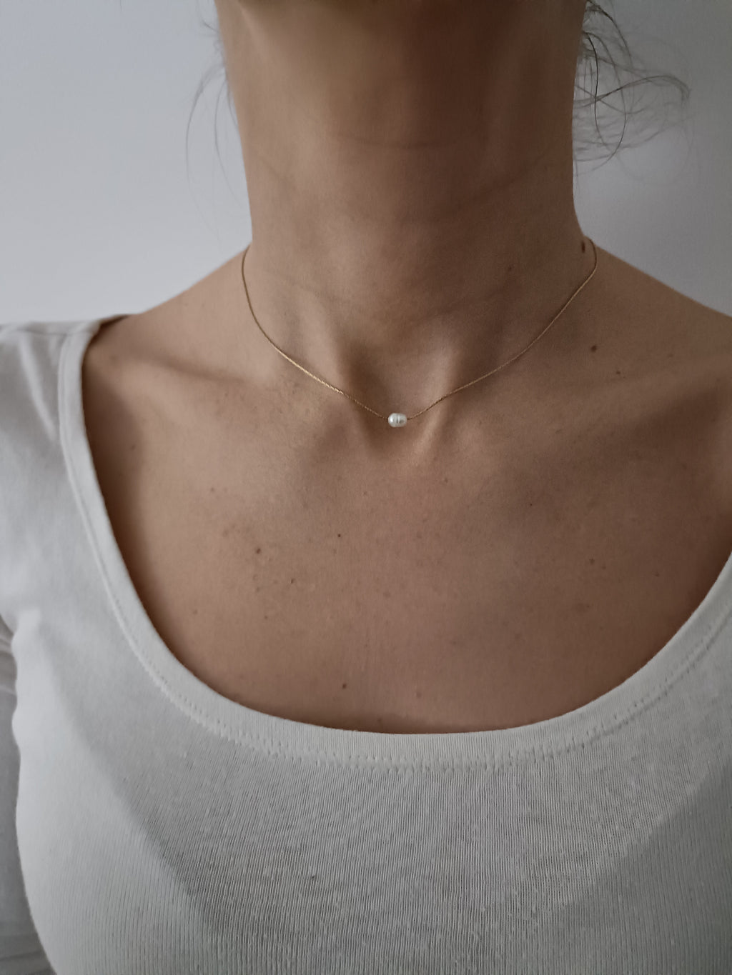 Collar Perla Agua Dulce